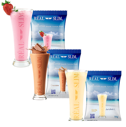 Réal Slim California Beachfit Formula Shake 10 Days Package